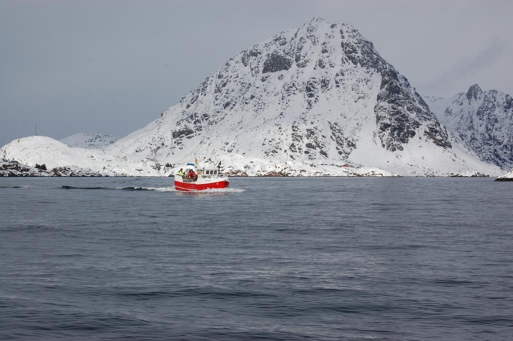 Lofoten Cabins - Sund Sund  Bagian luar foto